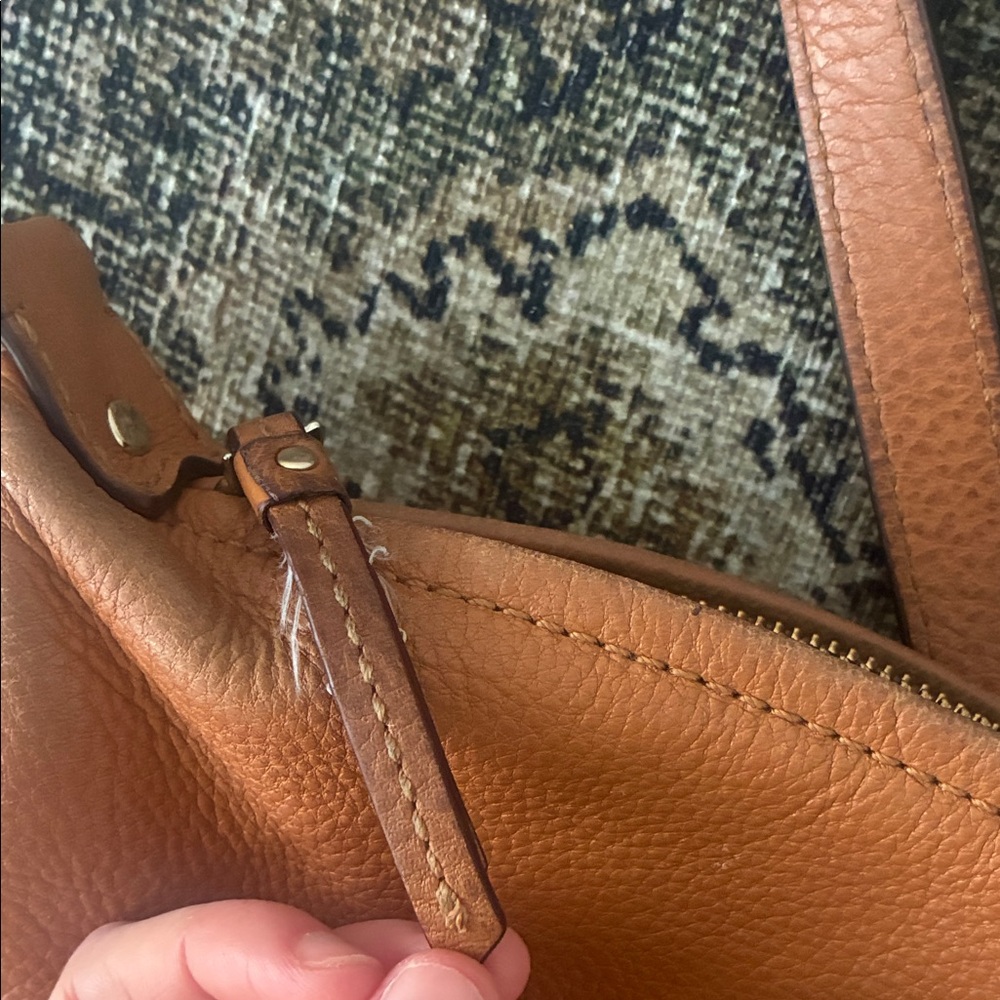 Kate Spade Leather Tan/Brown/Camel Crossbody Bag - Picture 11 of 15